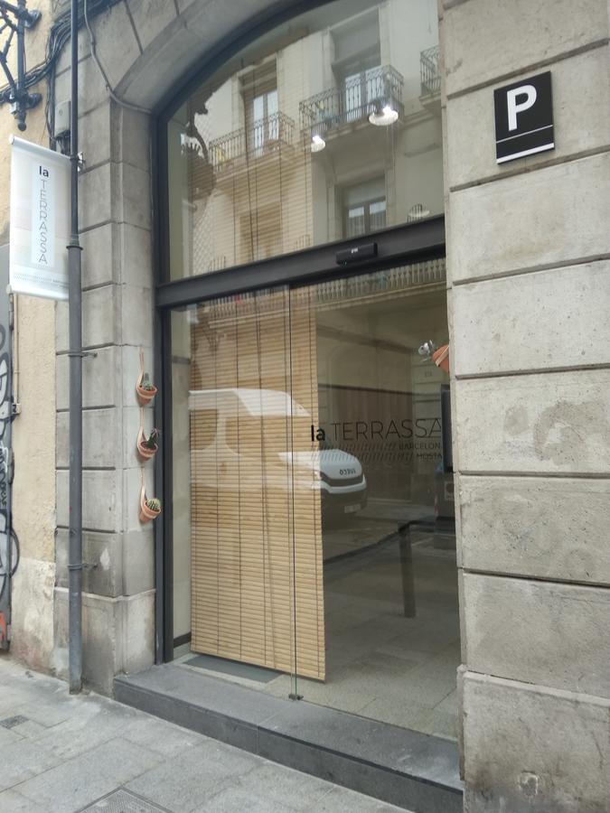 Hostal La Terrassa Barcelona Bagian luar foto